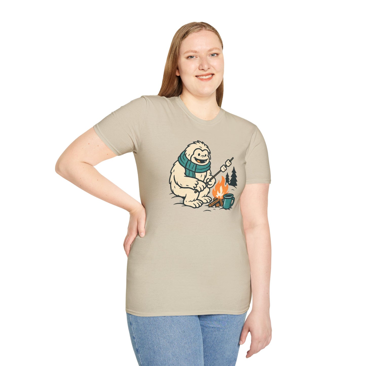 Whimsical Yeti Unisex T-Shirt