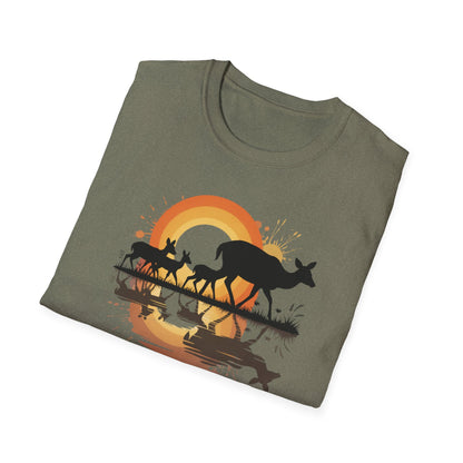 Family Deer Unisex T-Shirt