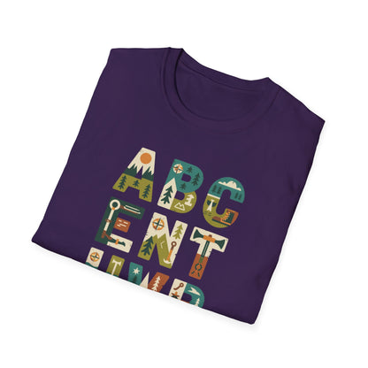 Adventure Alphabet  Unisex T-Shirt