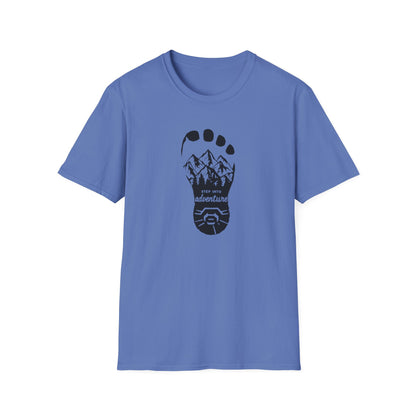 Step Into Adventure, Unisex T-Shirt