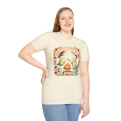 Ghostly Campfire Unisex T-shirt