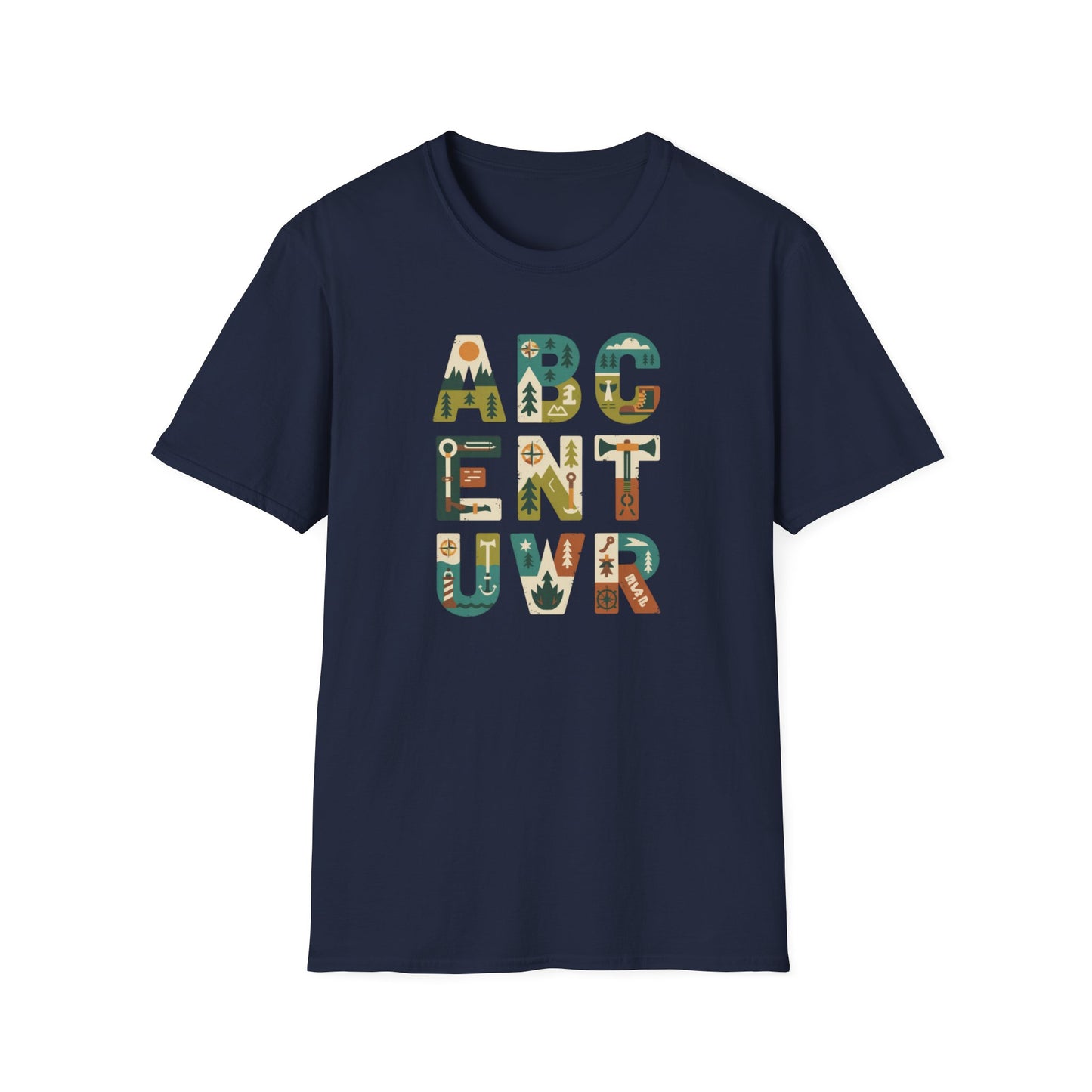 Adventure Alphabet  Unisex T-Shirt