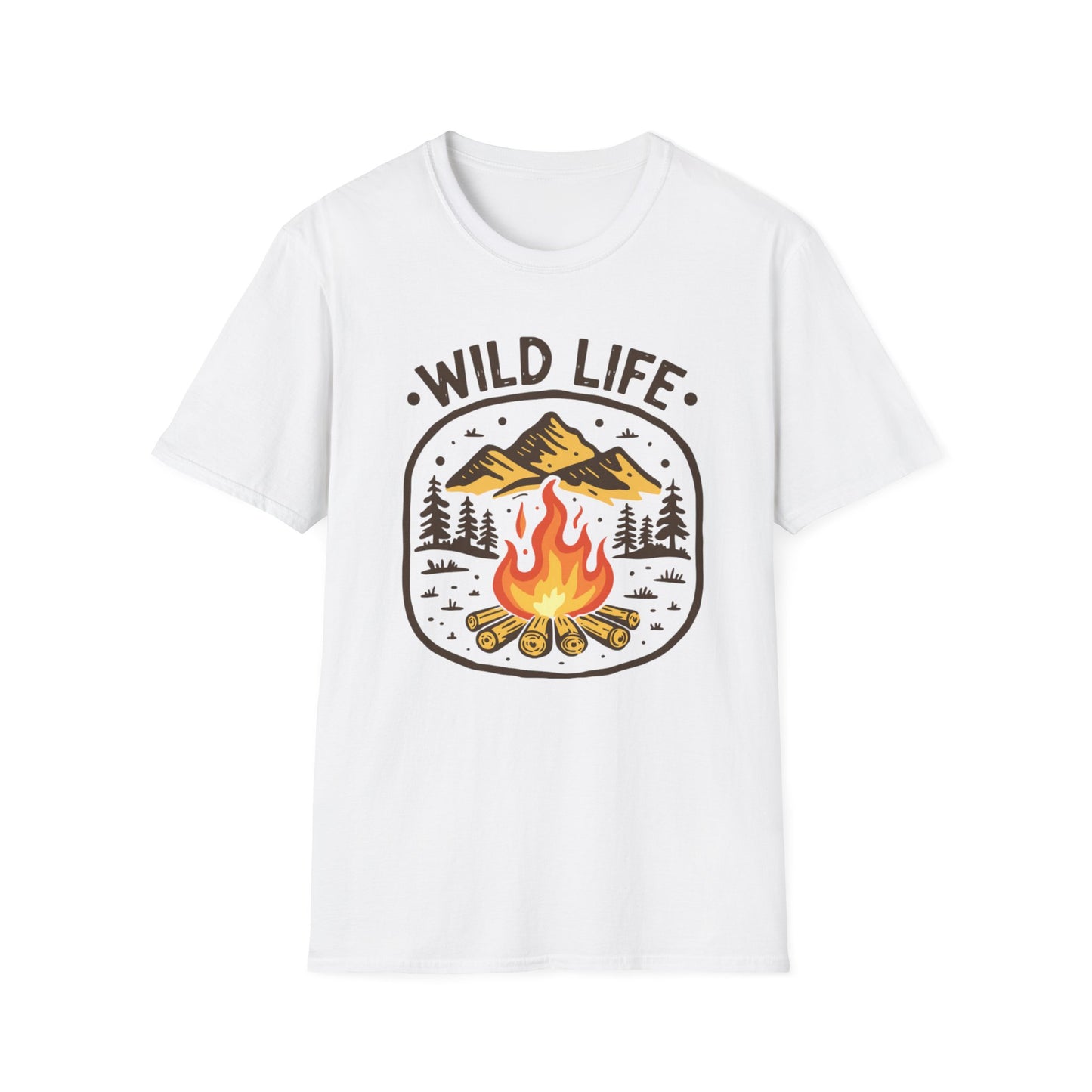 Wildlife-themed unisex t-shirt