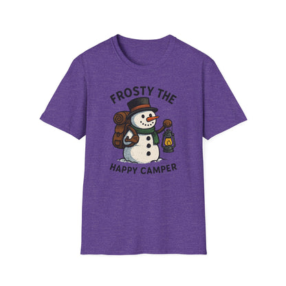 Camper Snowman Unisex T-shirt