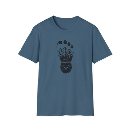 Step Into Adventure, Unisex T-Shirt