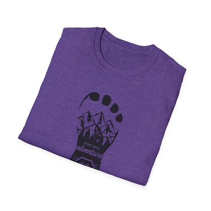 Step Into Adventure, Unisex T-Shirt