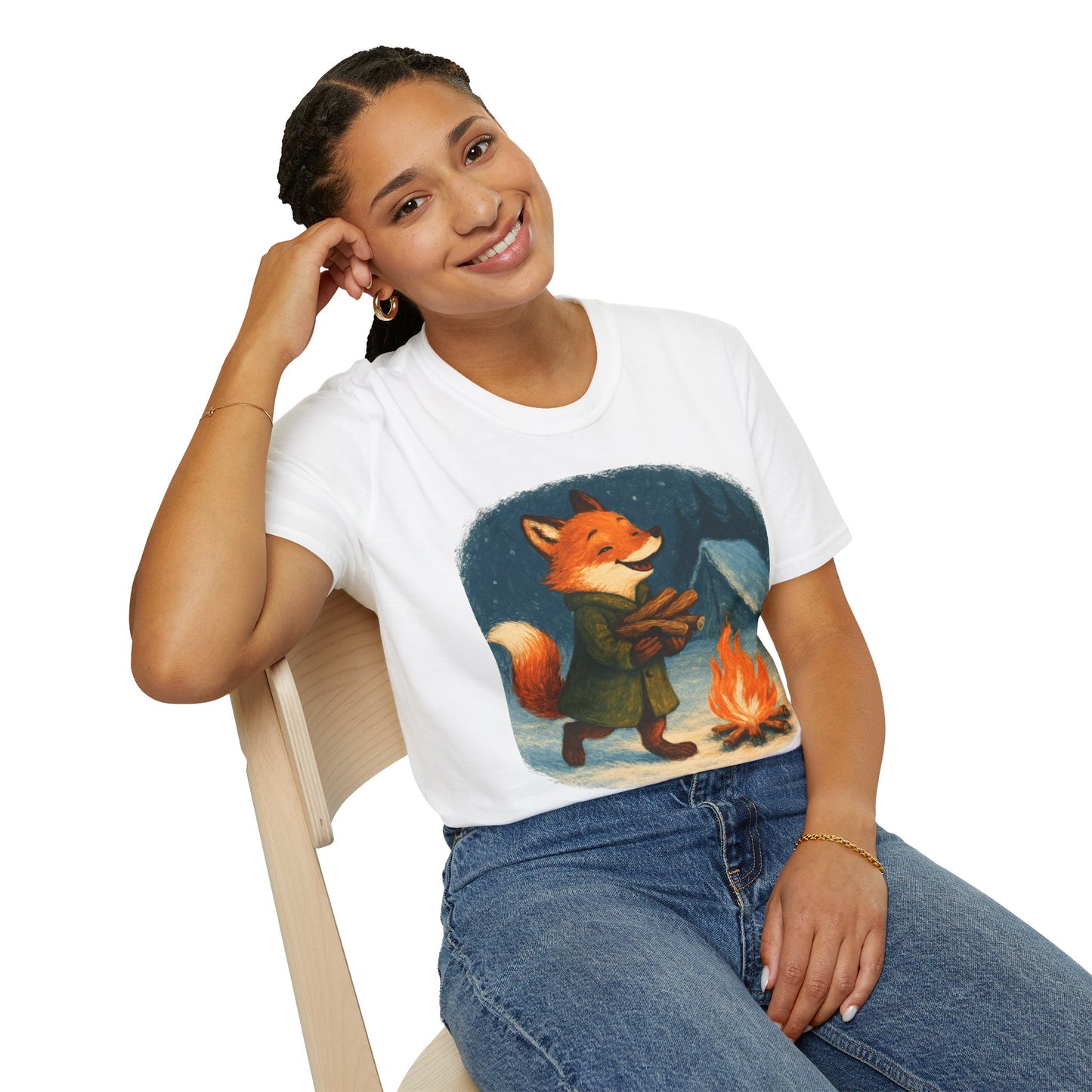 Winter Fox Unisex T-Shirt