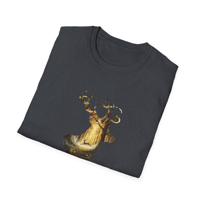 Majestic Stag Forest  Unisex T-Shirt