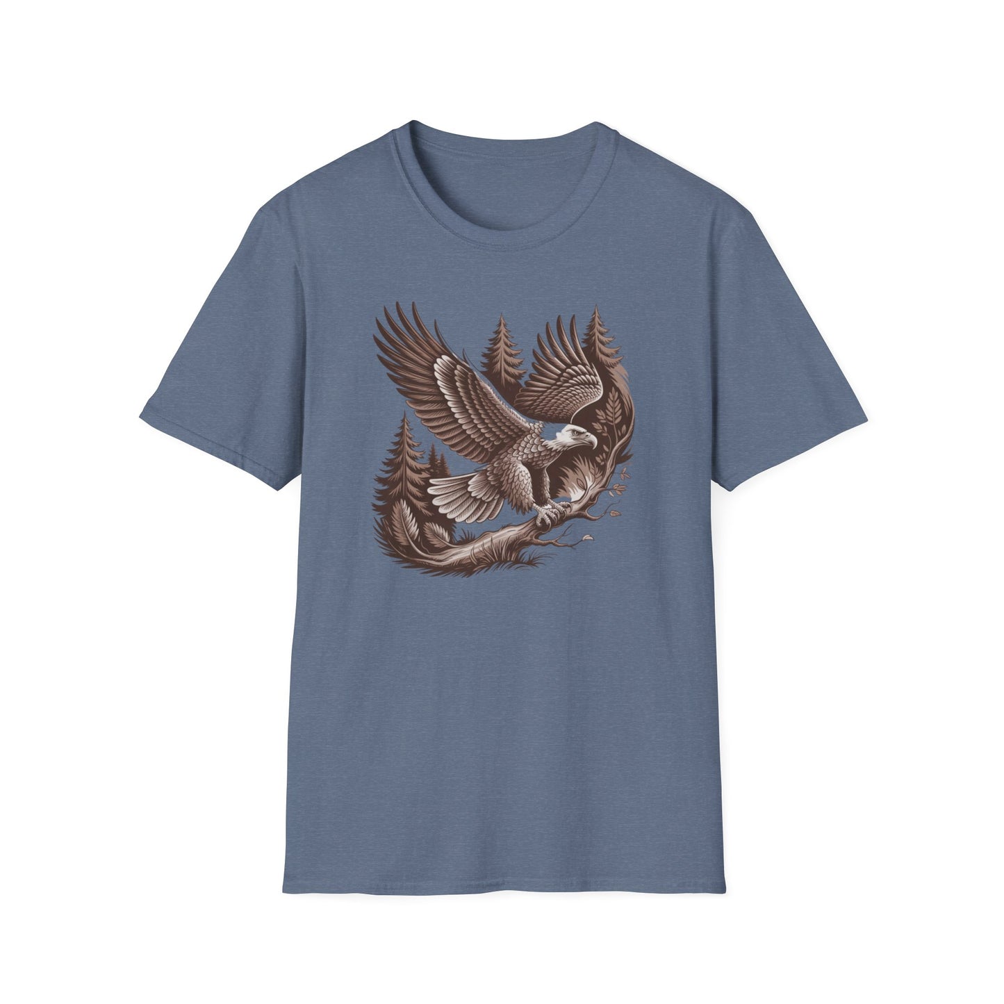 Majestic Eagle in Flight, Unisex T-Shirt