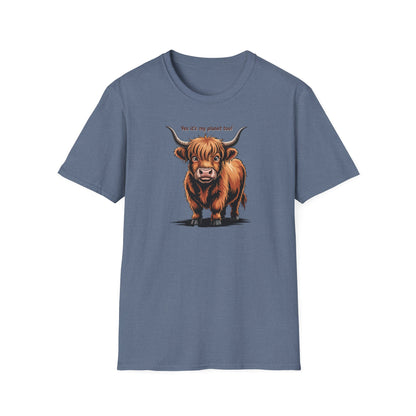 Nature Highland Cow  Unisex T-Shirt