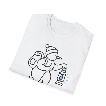 Camper Snowman Unisex T-shirt