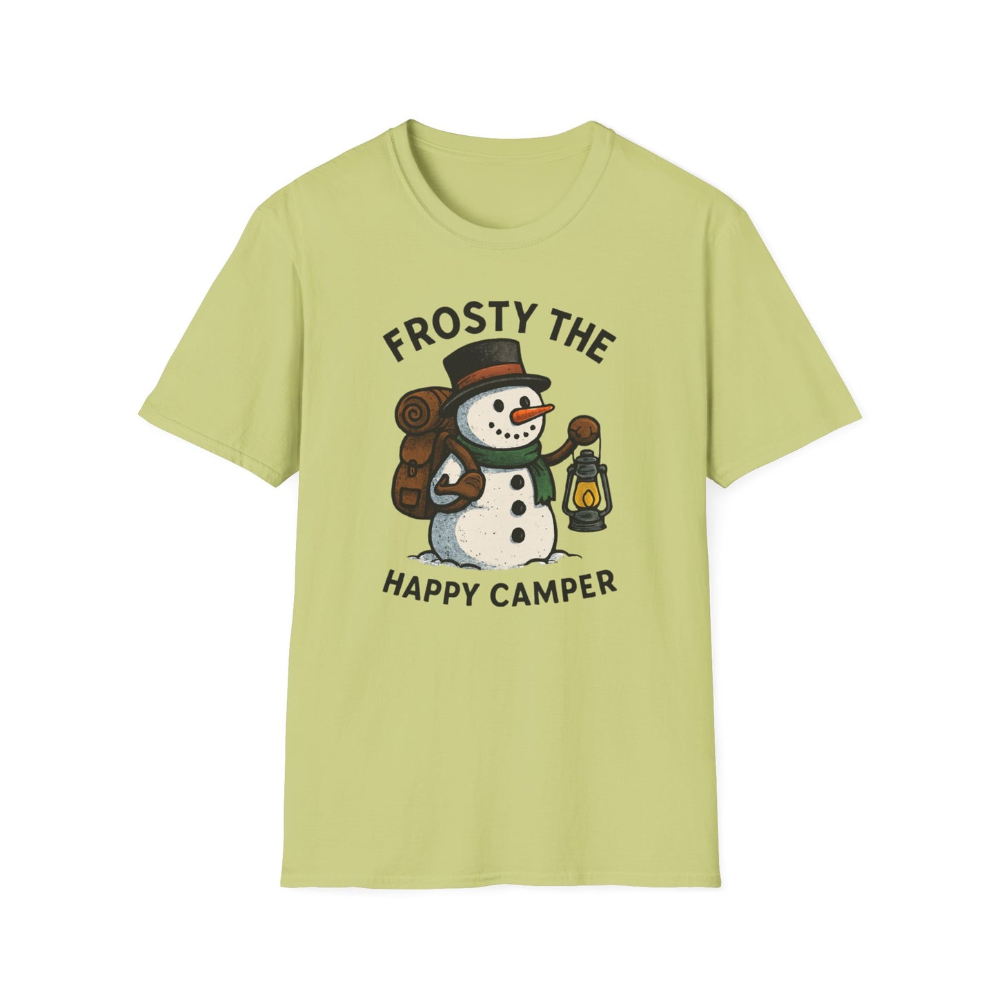 Camper Snowman Unisex T-shirt
