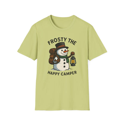 Camper Snowman Unisex T-shirt