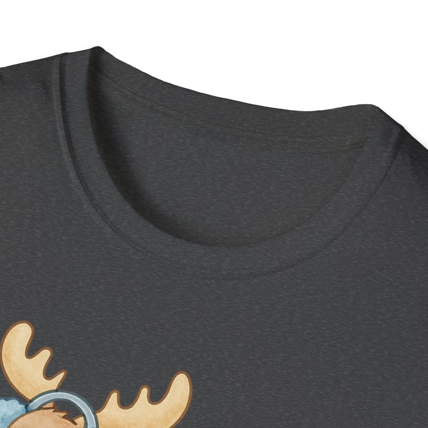 Winter Moose Unisex T-Shirt