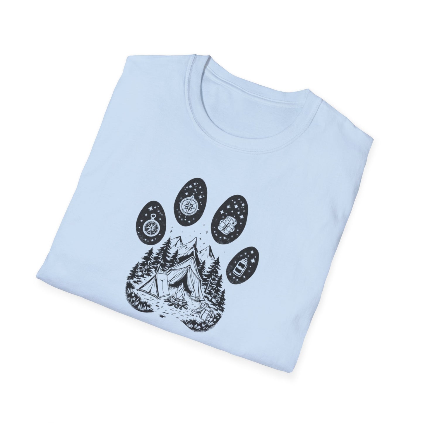 Paw Camping Unisex T-Shirt