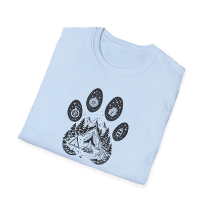 Paw Camping Unisex T-Shirt