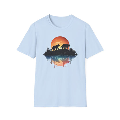 Wolf Pack Mountain Unisex T-Shirt