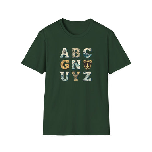 Adventure Grid, Unisex T-Shirt