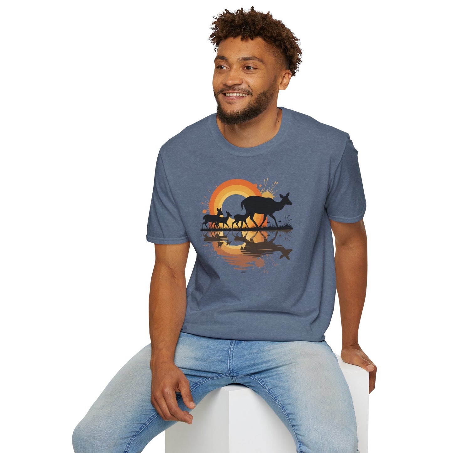 Family Deer Unisex T-Shirt