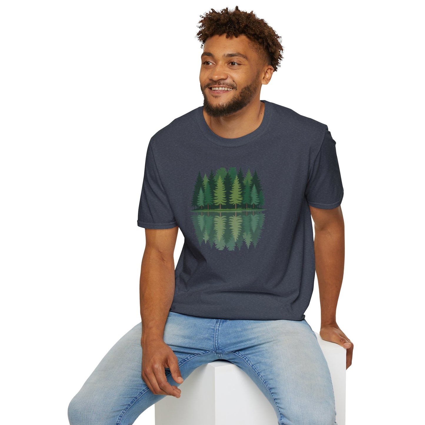 Forest Reflection, Unisex T-Shirt