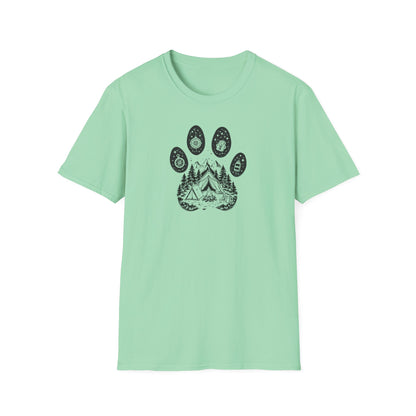 Paw Camping Unisex T-Shirt
