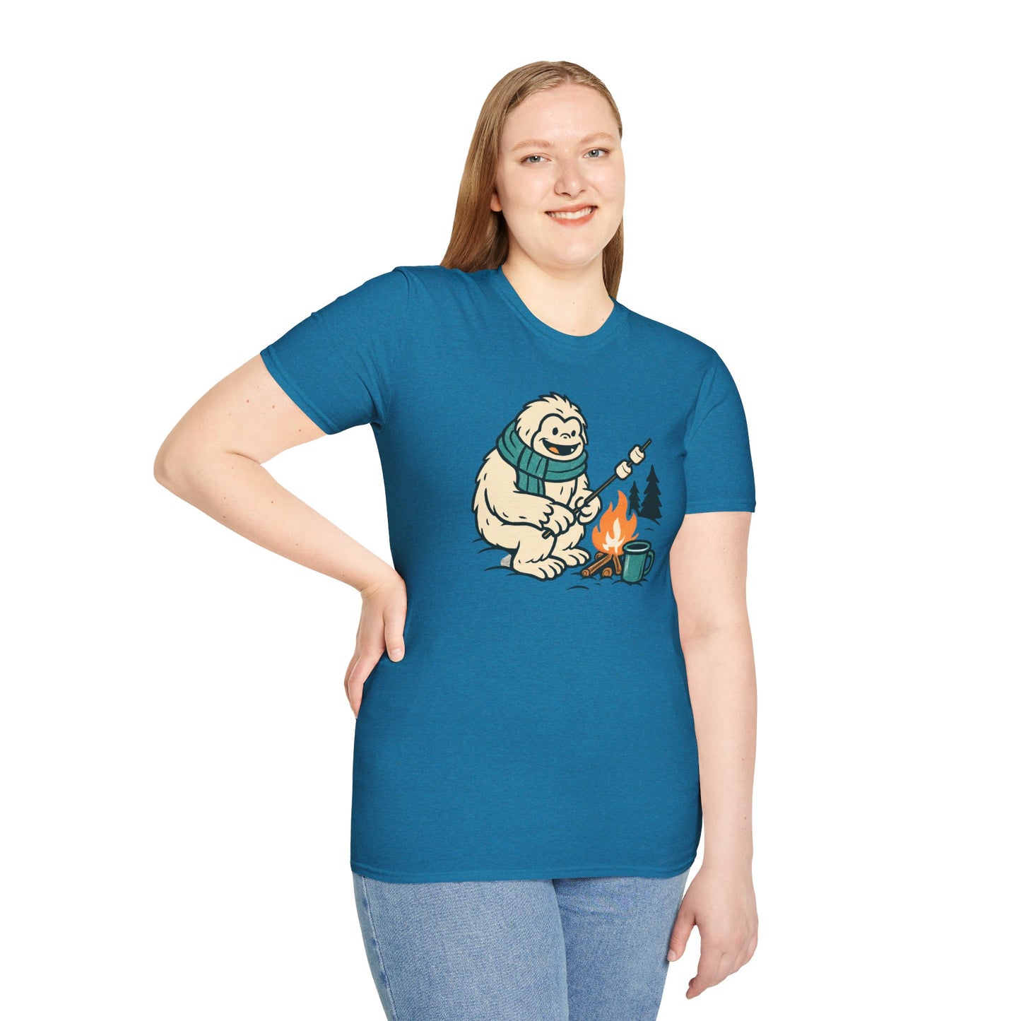 Whimsical Yeti Unisex T-Shirt
