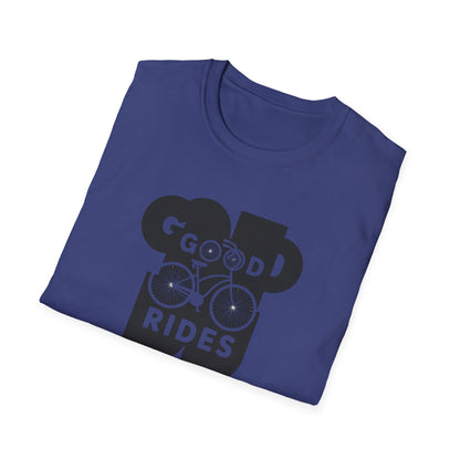Good Rides Bicycle Unisex T-Shirt