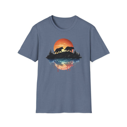 Wolf Pack Mountain Unisex T-Shirt