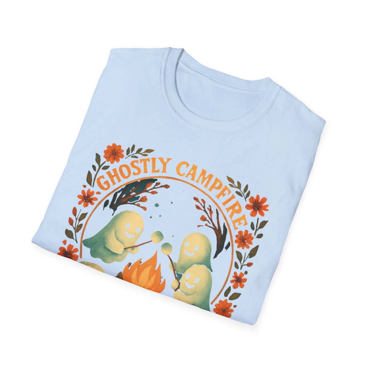 Ghostly Campfire Unisex T-shirt
