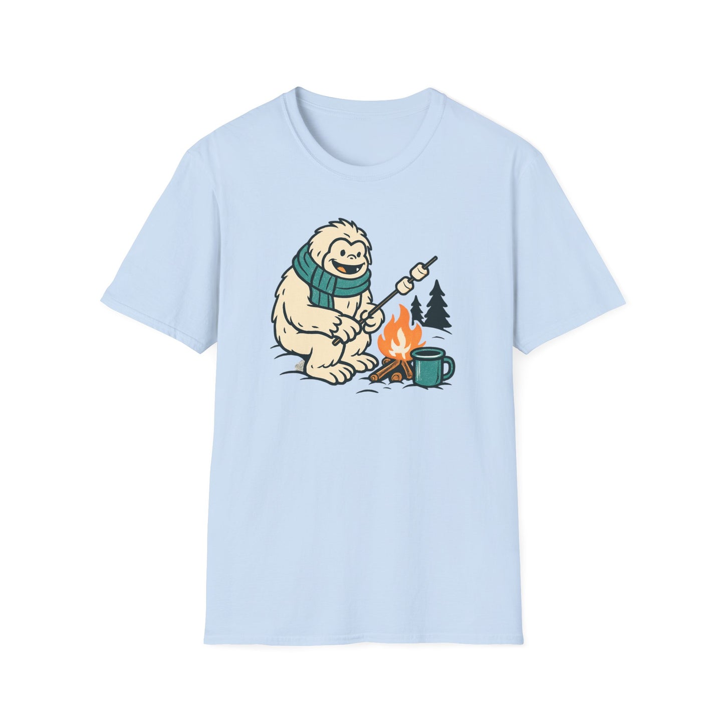 Whimsical Yeti Unisex T-Shirt