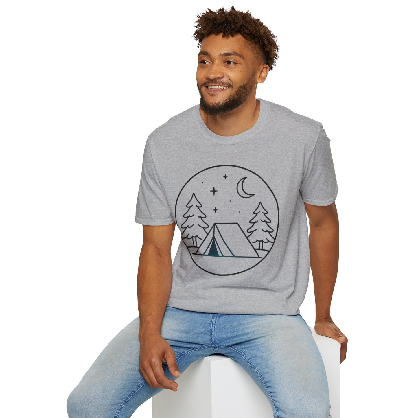Winter Night Unisex T-shirt