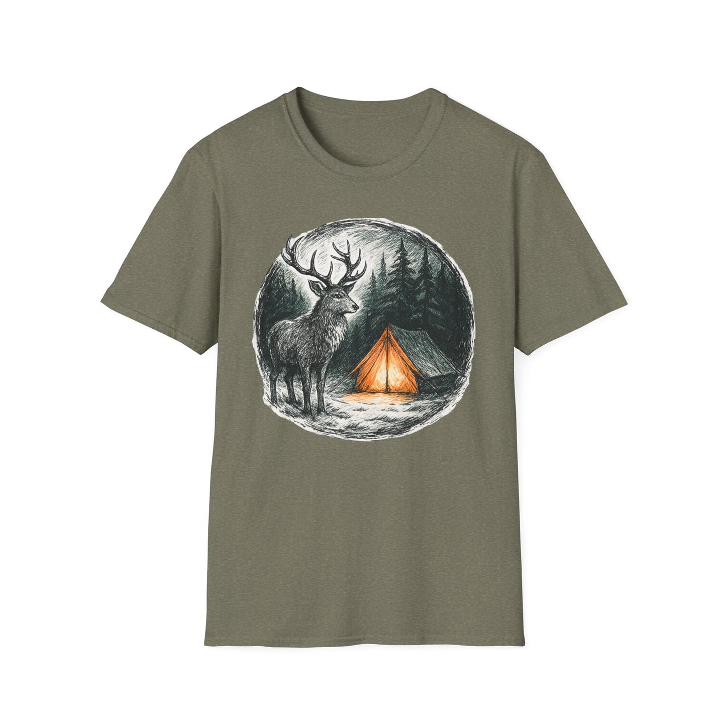 Winter Deer Unisex T-shirt