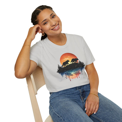 Wolf Pack Mountain Unisex T-Shirt