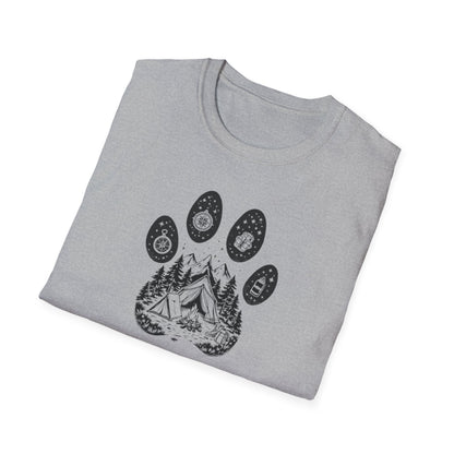 Paw Camping Unisex T-Shirt