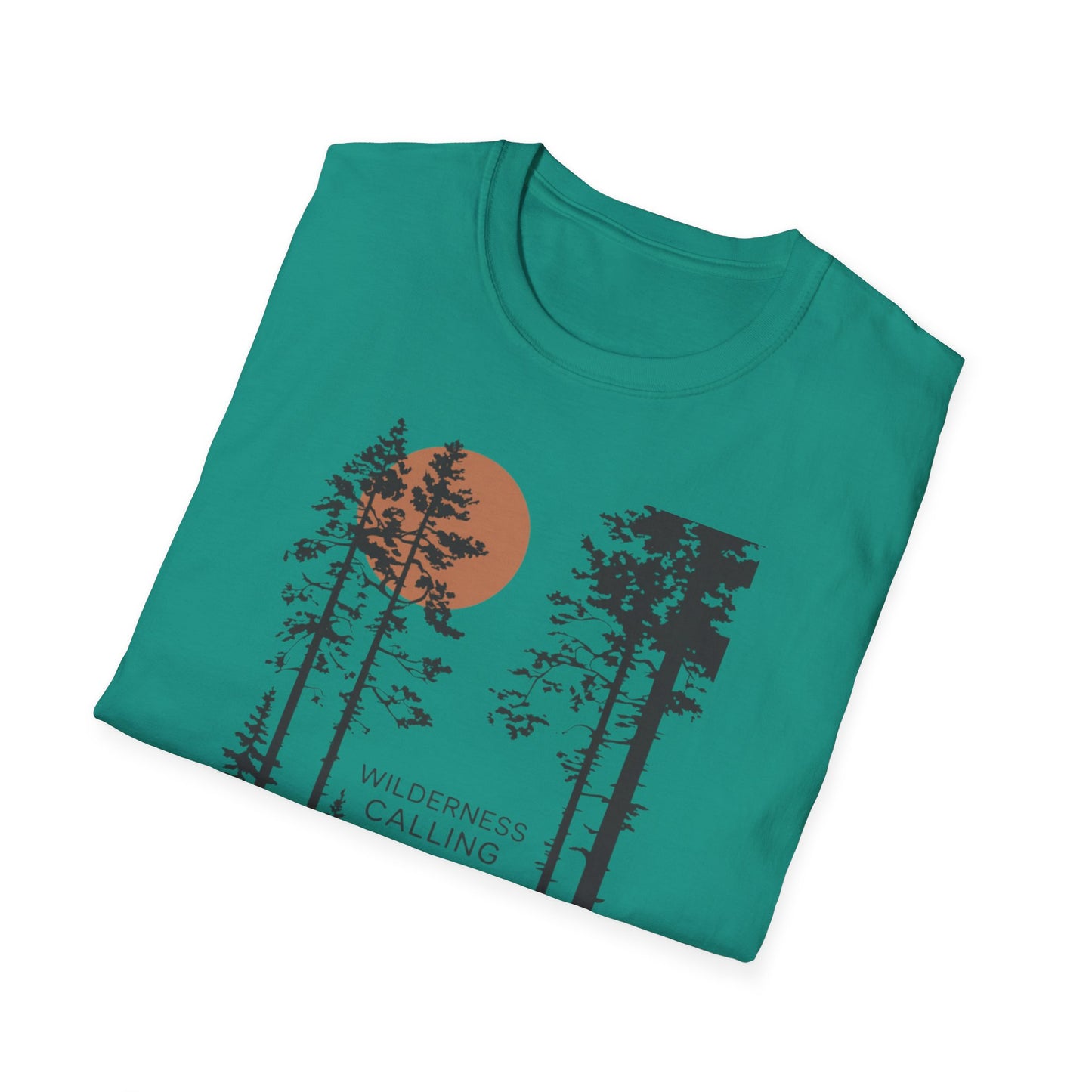 Pine Tree Moon  Unisex T-Shirt