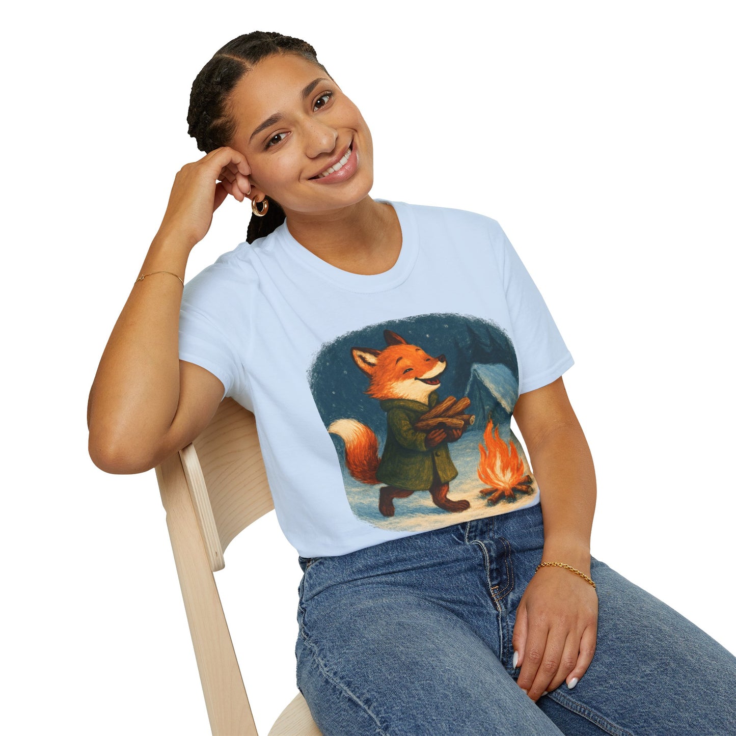 Winter Fox Unisex T-Shirt