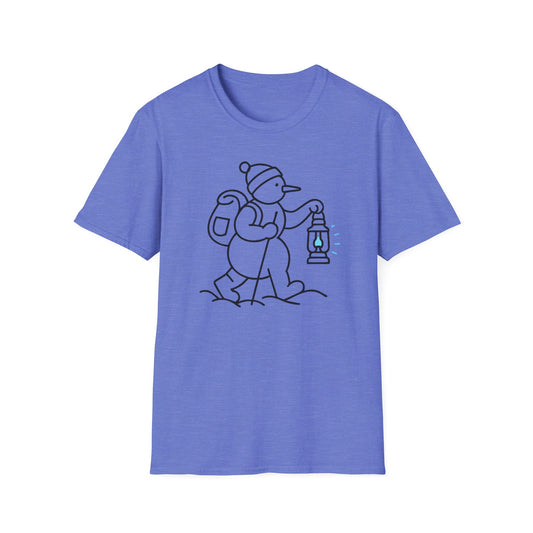 Camper Snowman Unisex T-shirt