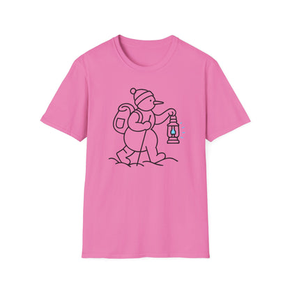 Camper Snowman Unisex T-shirt