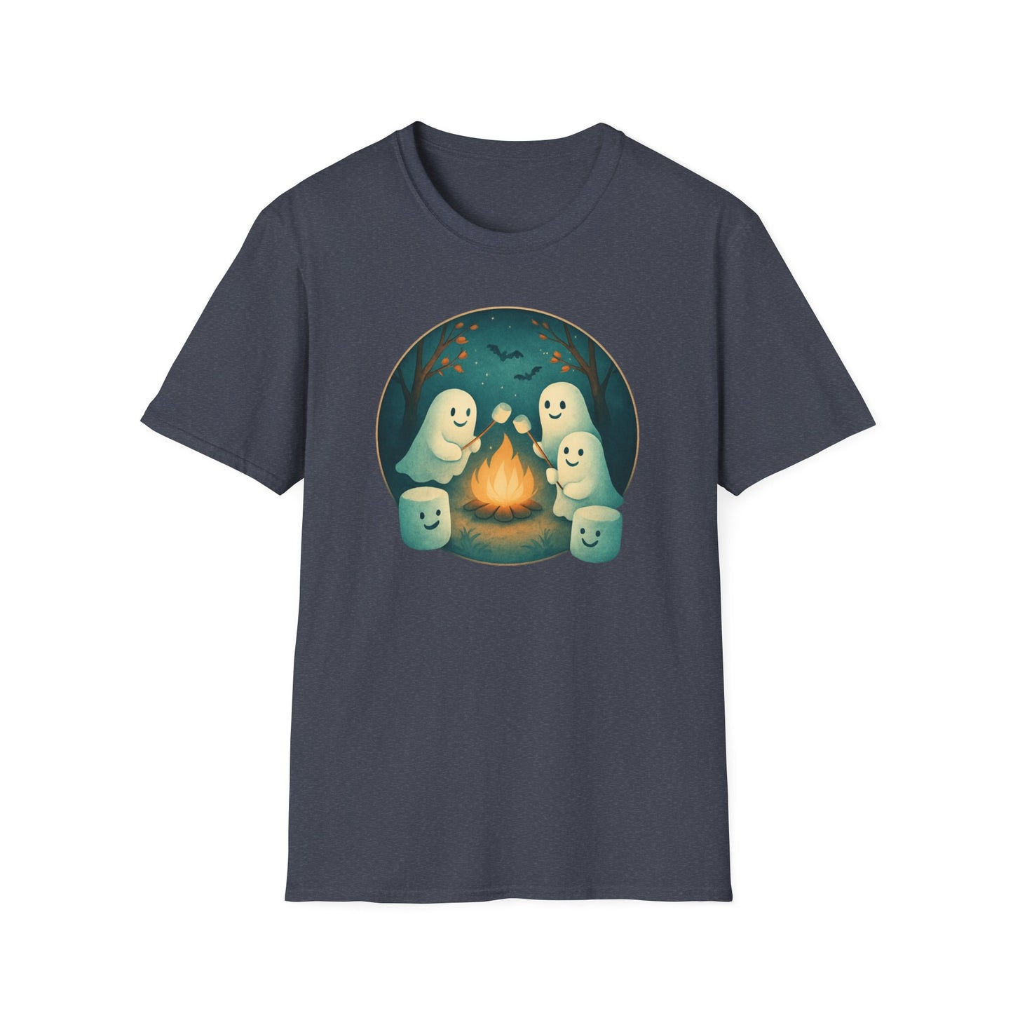 Ghost Campfire Unisex Softstyle T-Shirt