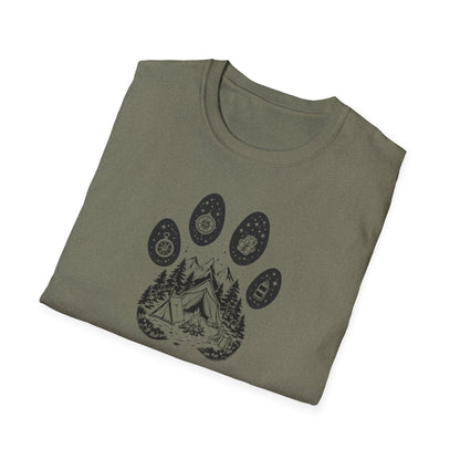 Paw Camping Unisex T-Shirt