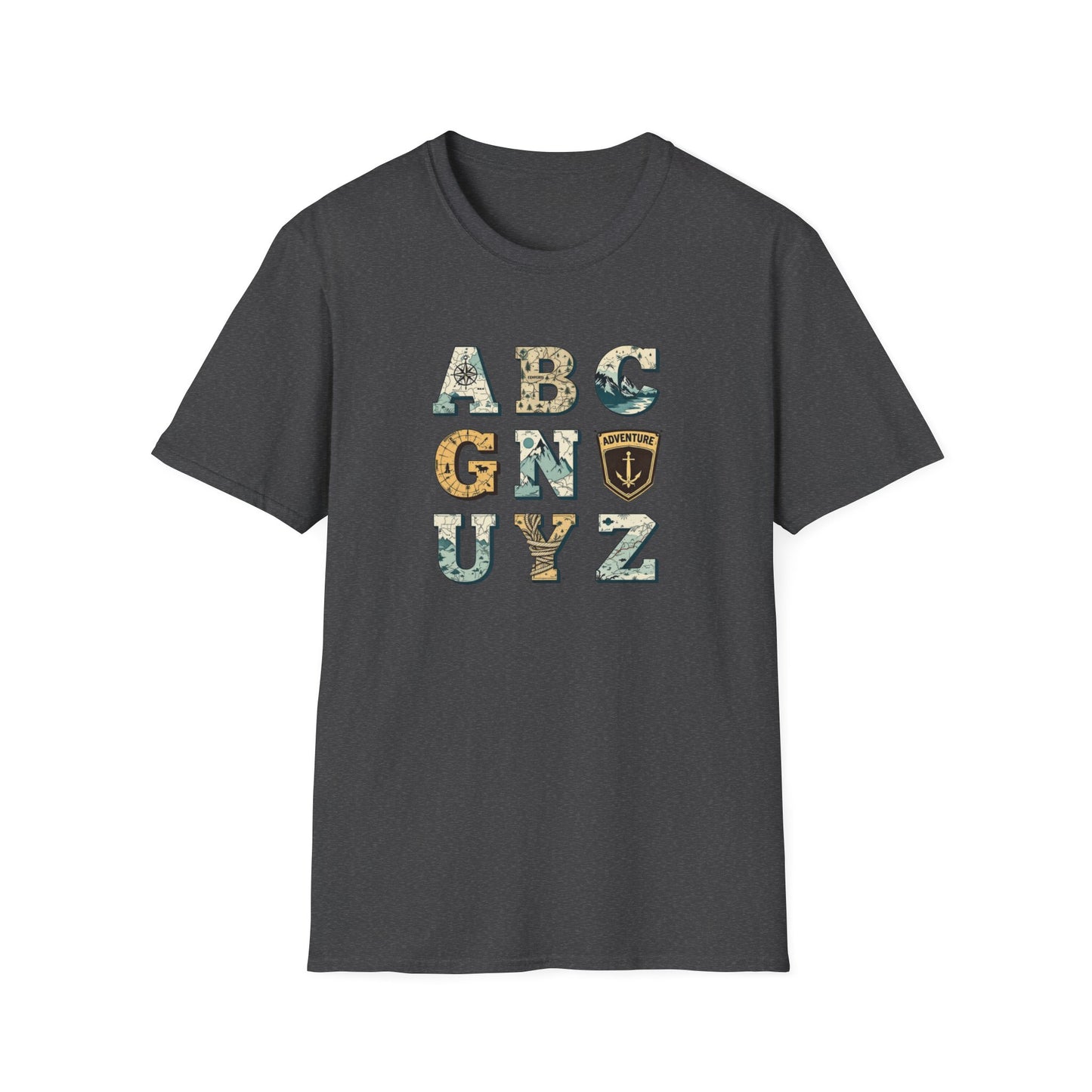 Adventure Grid, Unisex T-Shirt