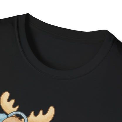 Winter Moose Unisex T-Shirt
