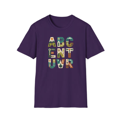 Adventure Alphabet  Unisex T-Shirt