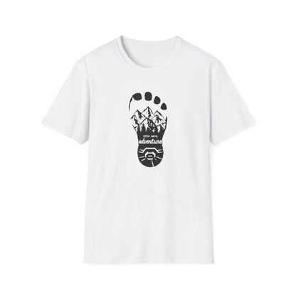 Step Into Adventure, Unisex T-Shirt