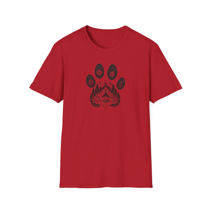 Paw Camping Unisex T-Shirt