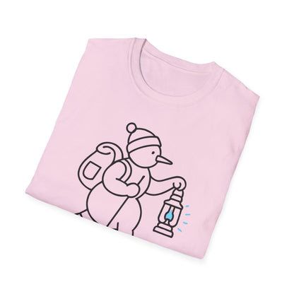 Camper Snowman Unisex T-shirt