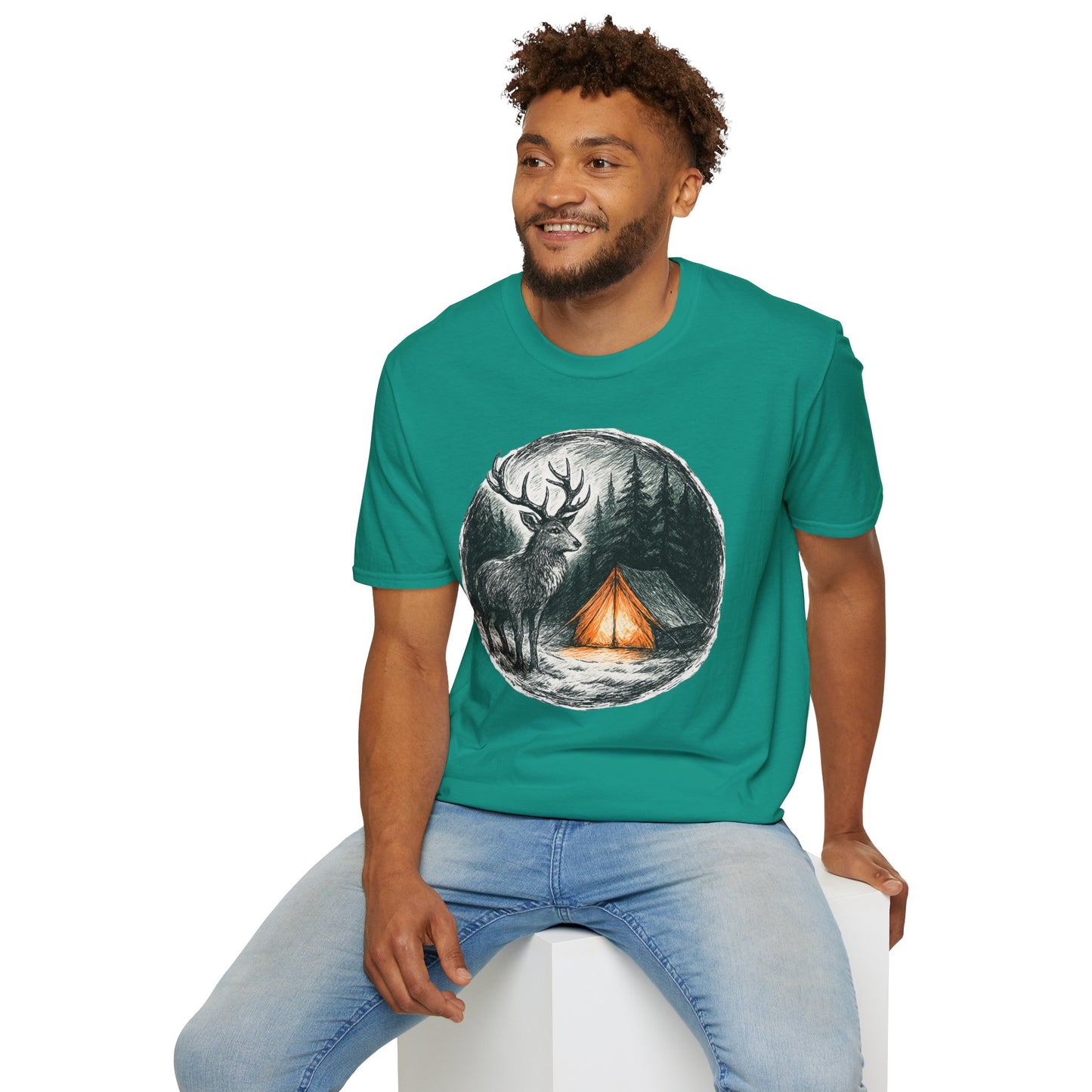 Winter Deer Unisex T-shirt