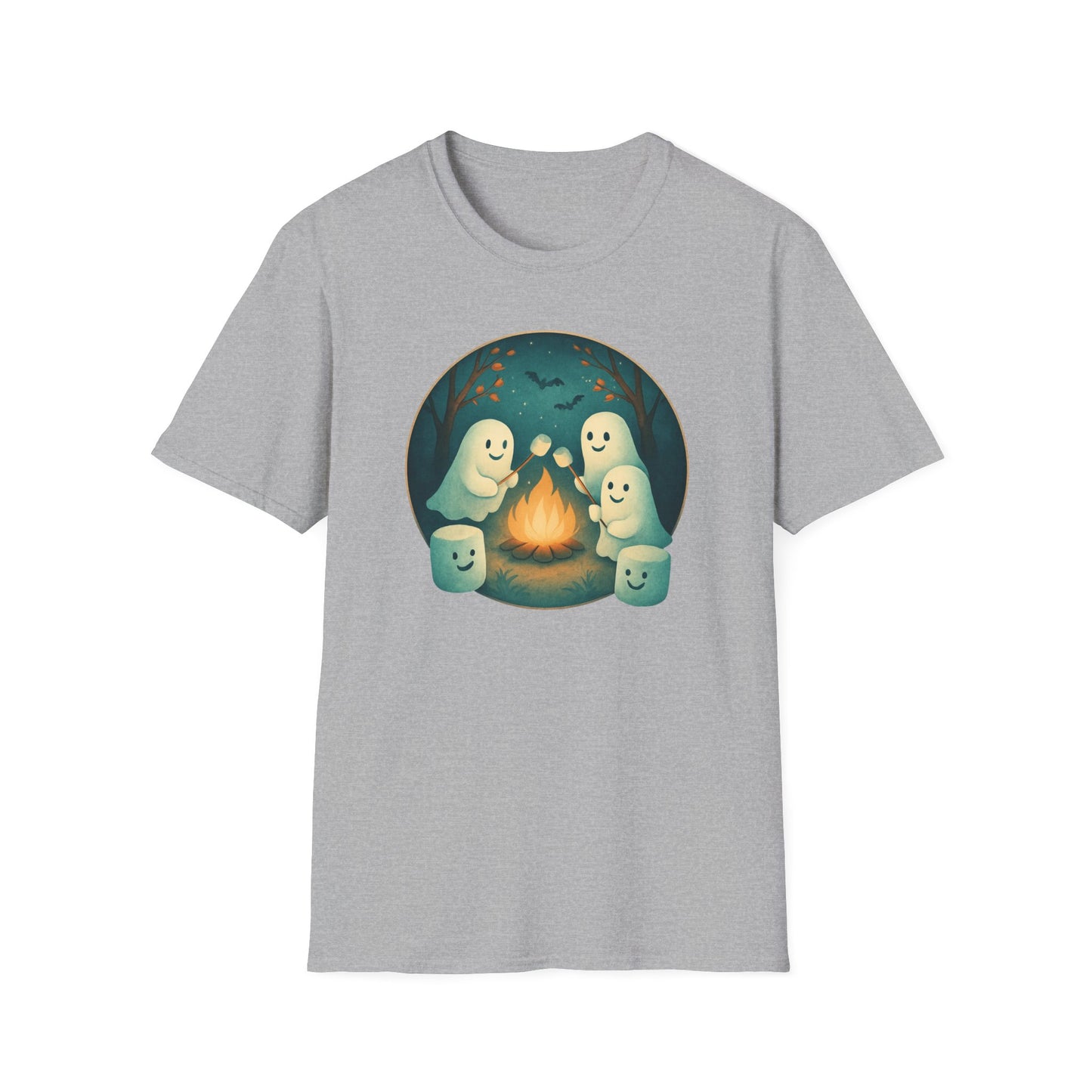 Ghost Campfire Unisex Softstyle T-Shirt