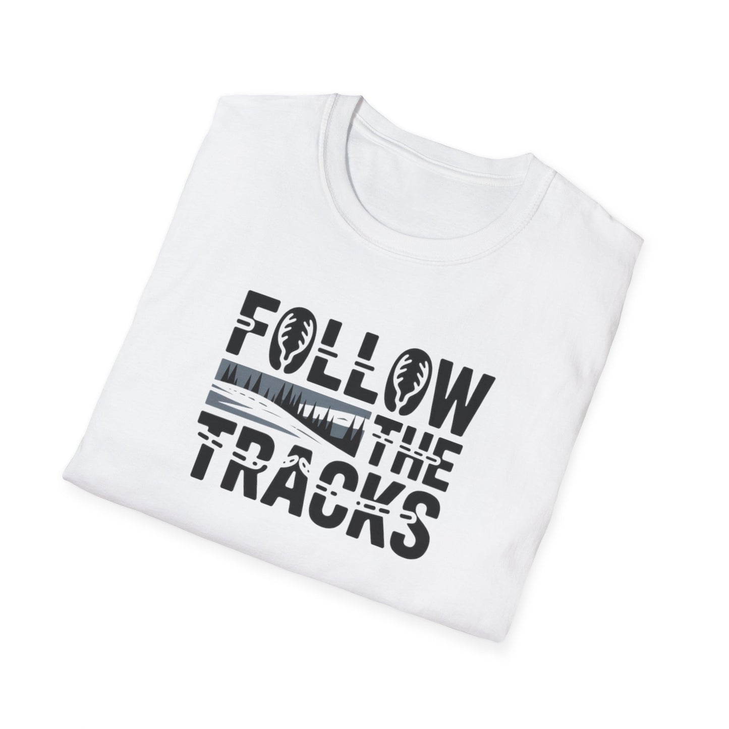 Follow the Tracks  Unisex T-Shirt
