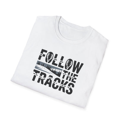 Follow the Tracks  Unisex T-Shirt